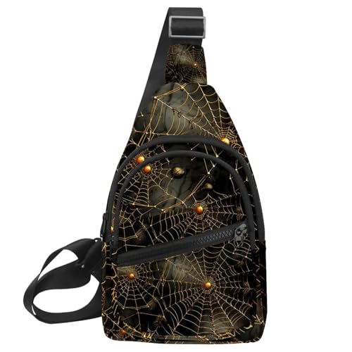 Sac à dos à bandoulière en toile d'araignée contre le ballottement