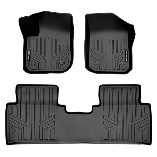 MAXLINER Floor Mats 2 Row Liner Set Black for 2016-2020 Buick Envision