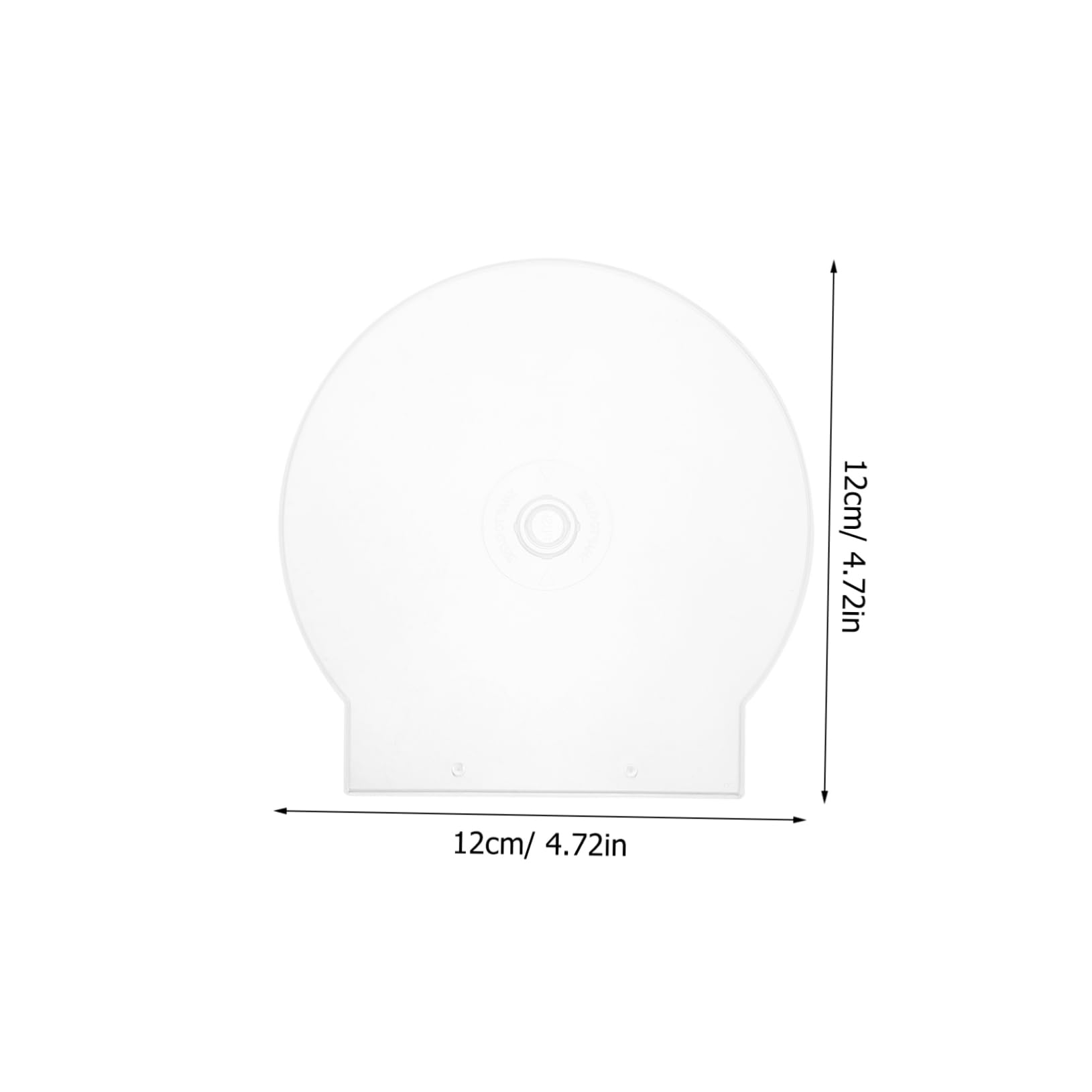 Vaguelly Custodia per CD Rigida e Spessa, 50 Pz, Custodie per Dischi Portatili Protettive, Borse Trasparenti per Dvd, Organizer CD Reutilizzabile per Casa, Auto e Ufficio
