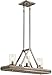 Kichler 43433CLP Six Light Linear Chandelier