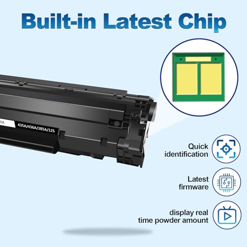Image of 125 CRG125 Toner Cartridge Compatible for Canon 125 MF3010-2 Pack | Work with ImageClass MF3010 LBP6030w LBP6000 LBP6018 LBP6020 LBP6030 Printer | 125 Black Toner Cartridge