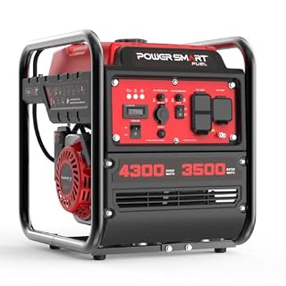 PowerSmart 4300 Watt Inverter Portable Generator for Home Use