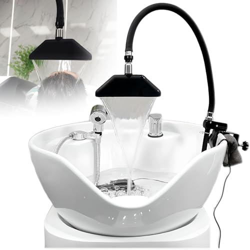 Équipement de spa de tête portable avec support de circulation d'eau pour salon - 2