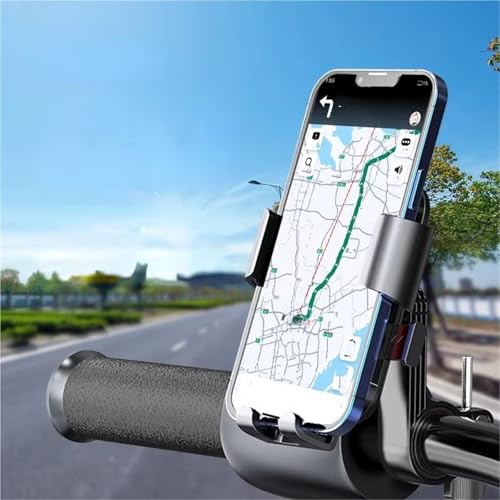 Soporte para teléfono para bicicleta universal en aleación de aluminio 3