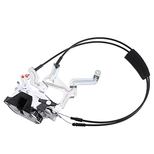 Image of X AUTOHAUX Rear Left Side Door Latch Actuator with Cable Assembly for Toyota Sequoia 4.7L 2001-2007 69306-0C010 Double Cab Replace