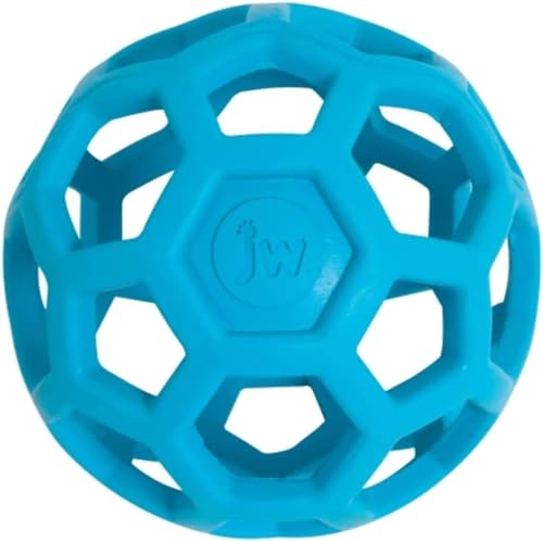 JW Pet HOLEE Roller Ball Hund Kauen springendes Spielzeug KLEIN 8,9cm-3 Stücke