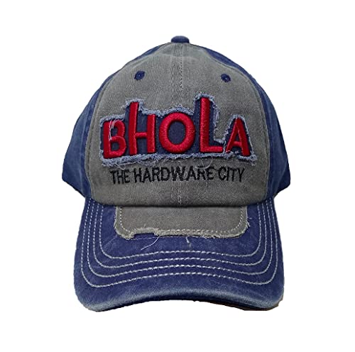 Image of Adjustable Soft Cotton Denim Cap for Men Women Baseball Vintage Washed Distressed Hats Adjustable Stylish Cap Regular Fitted