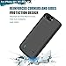 RUNSY Battery Case Compatible with iPhone 8 Plus / 7 Plus / 6S Plus / 6 Plus, 6000mAh Rechargeable Extended Battery Charging / Charger Case, Adds 1.5x Extra Juice, Supports Wired Headphones (5.5 inch)