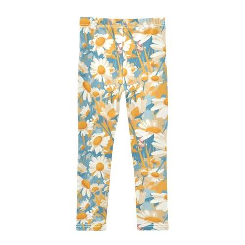 Daisy Toddler Girls' Leggings Fashion High Waisted Workout Pants Running2
