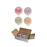 結わえる 寝かせ玄米 4種ミックス 24食 (小豆/黒米/もち麦/十五穀) | 玄米 国産 ごはんパック 電子レンジで簡単調理 玄米ご飯 寝かせ パック 160グラム (×24)