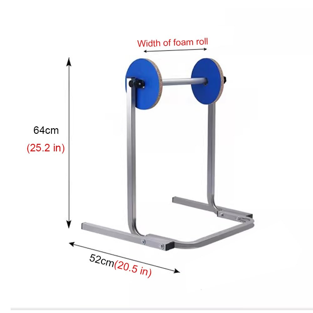 Supporto Verticale Multiuso, Porta Pluriball Pieghevole Per Il Magazzino Della Fabbrica, Scegliere In Base Alla Larghezza Del Film A Bolle(100cm)