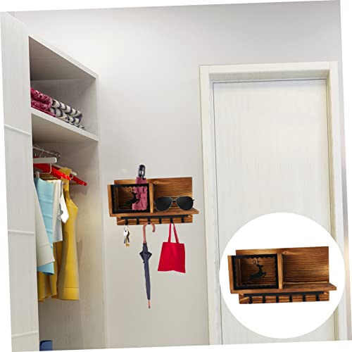 Étagère murale support de rangement petit format maison et bureau - 6