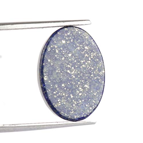 GEMHUB Approved by EGL Natural Lapis Lazuli Oval 15.10 Carat Loose Gemstone for Pendants, Rings.2