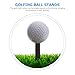 MUELODSIC Golf Tees Set 5Pcs Flat Surface Golf Ball Holders 42-80Mm for Driving Range Practice