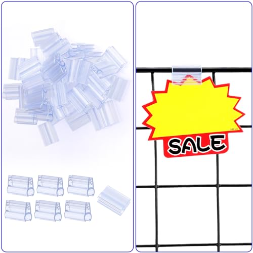 Dlugopis DA2099 30 Pack Gridwall Sign Holder Clip Grid Display Card Holder Grip Gridwall Accessories thumb #5