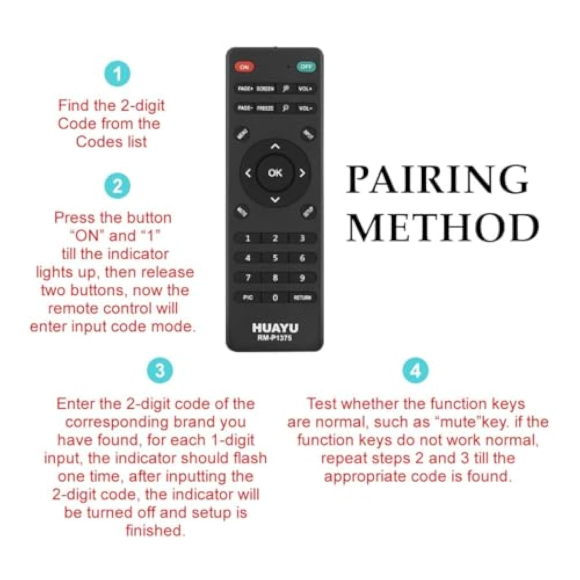 Universal Remote Control for Projectors