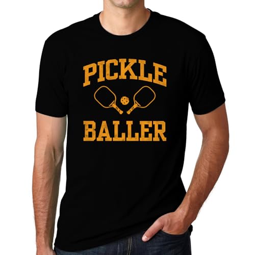 Image of Mens P-Ball Shirt Pickleball Player Themed Tee Tops