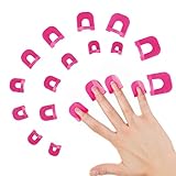26 Stück Nagelschablone Fingernägel Schablonen für Nailart