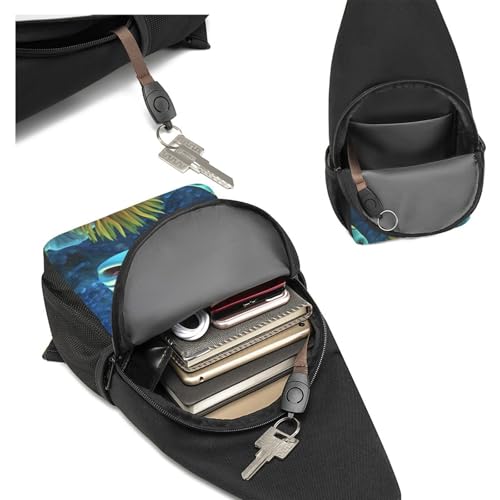 Mochila Sling Crossbody para Hombre y Mujer miniatura 5