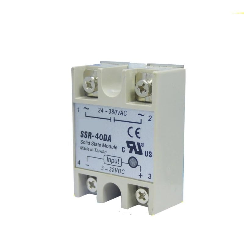 Relais statique SSR-40DA CC/CA isolation optique et commutation rapide 40 A