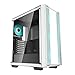 Deepcool CC560 WH Mid-Tower obudowa komputerowa / szafka do gier - biała | wsparcie - Mini-ITX / Micro-ATX / ATX | wstępnie zainstalowane 3 x 120 mm wentylatory z przodu i 1 x wentylator 120 mm z tyłu - R-CC560-WHGAA4-G-1