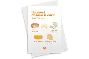 Cheesy Valentine's Day Card, Anniversary Greeting, Funny Card for Him, Her