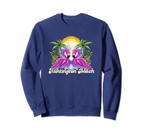 Retro Huntington Beach California Surfer Vintage Surf Gift Sudadera