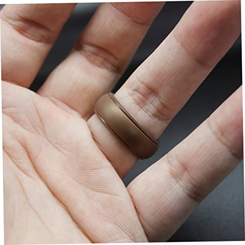 Anillos Deportivos de Silicona Flexibles para Dedo 8 Piezas miniatura 7