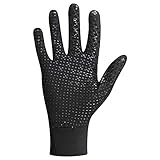 PEARL IZUMI Men's Thermal Lite Cycling Glove, Lightweight & Insulated Thermal Fabric for Entire Glove, Durable Grip with Low Light Visibility for Outdoor Activities, Black, X-Large