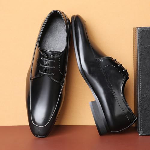 Men's Dress Shoes with PU Leather in Classic Lace-Up Oxford Formal Shoes for Men2