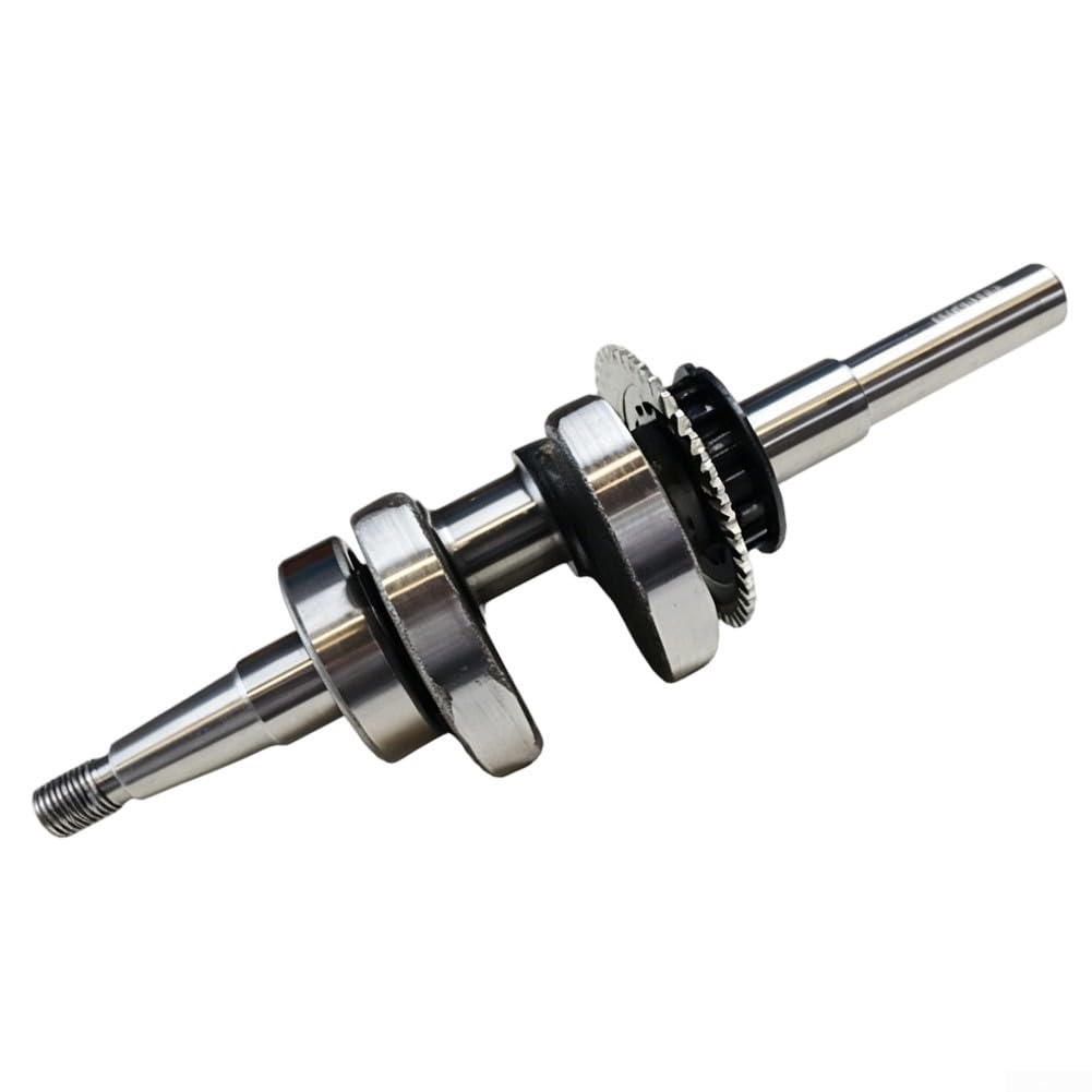 GX100 Eje de salida del motor 15.8cm Cigüeñal de llave directa para piezas de cortacésped Reemplazo de metal de alto rendimiento para motor GX100