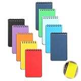 9 Couleurs Vivantes : Ce lot de 10 bloc notes petit A7 multicolore inclut une variété de 9 couleurs pour une organisation optimale et une gestion facile de vos notes et idées. Chaque petit carnet de notes de poche contient 25 pages pour répondre à vos besoins quotidiens