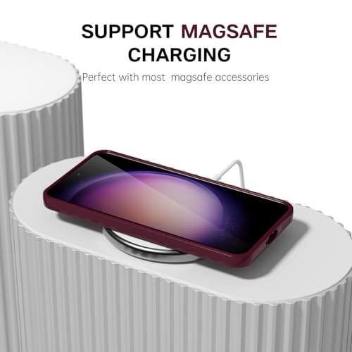 Coque silicone pour Samsung S23 compatible Magsafe Svanove