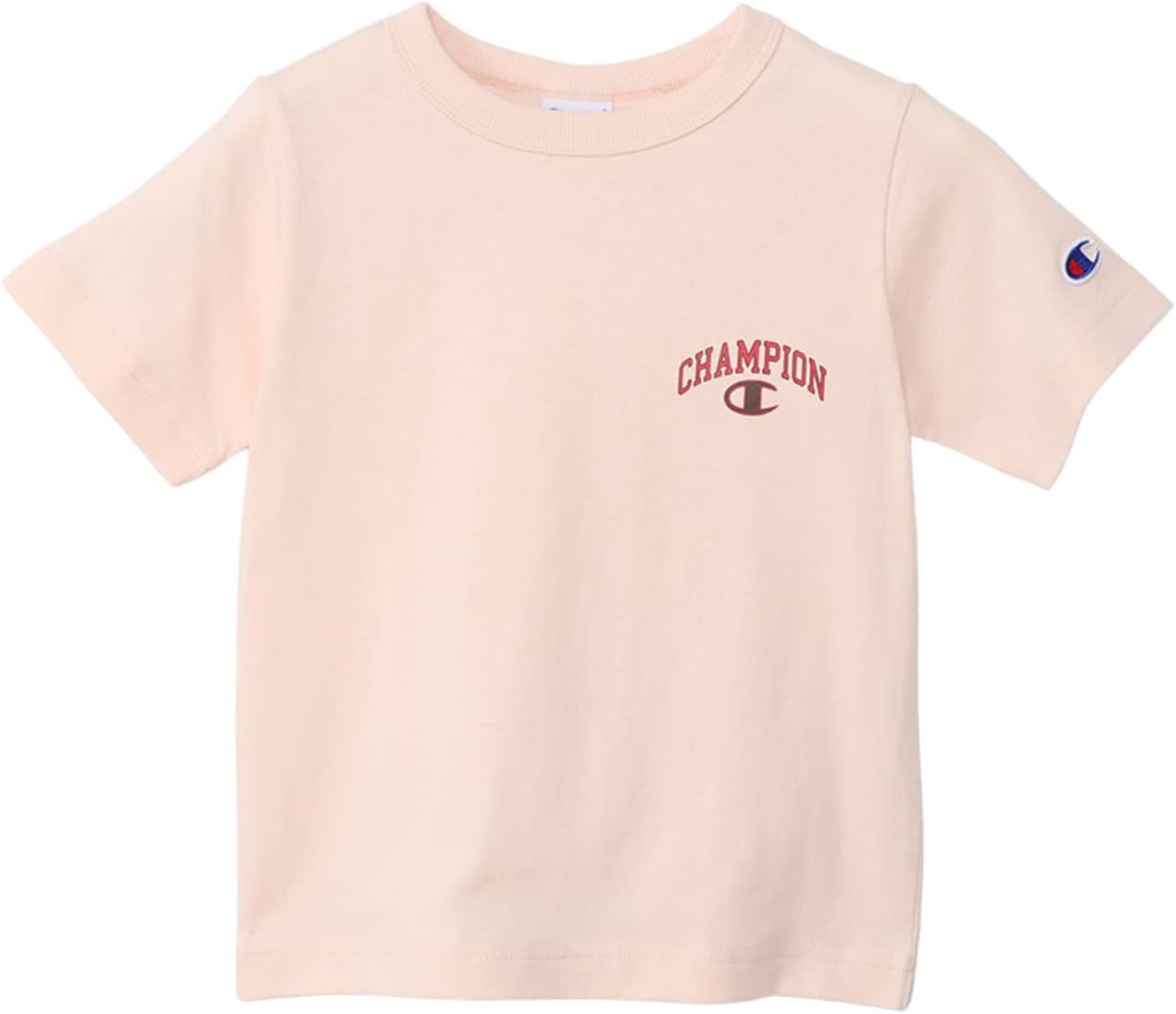 Amazon | [チャンピオン] Tシャツ キッズ 半袖 丸首 綿100