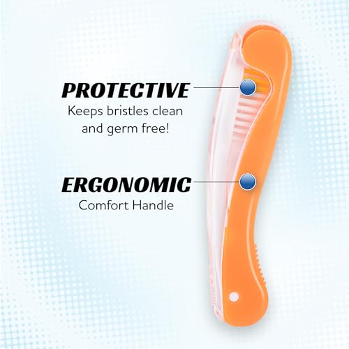 Lingito-Travel-Toothbrushes-Medium-Mini-Toothbrush-with-Toothbrush-Cover-Camping-Toothbrush-Interlock-Folding-Travel-Size-Toothbrush-Adults-Travel-Toothbrush-Kit-4-Pack-Medium