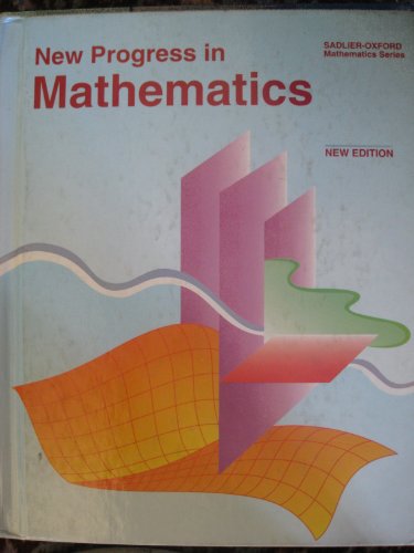 New Progress in Mathematics: With Pre-Algebra R... 0821517074 Book Cover
