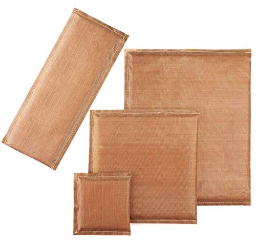 Heat Press Pillows 4 Pack 4 Sizes Heat Pressing Transfer Pillow,Geila Teflon Pillow Sublimation Printing,Reusable Heat Resistant Pressing Pillows for Screen Print and Heat Pressing Shirts