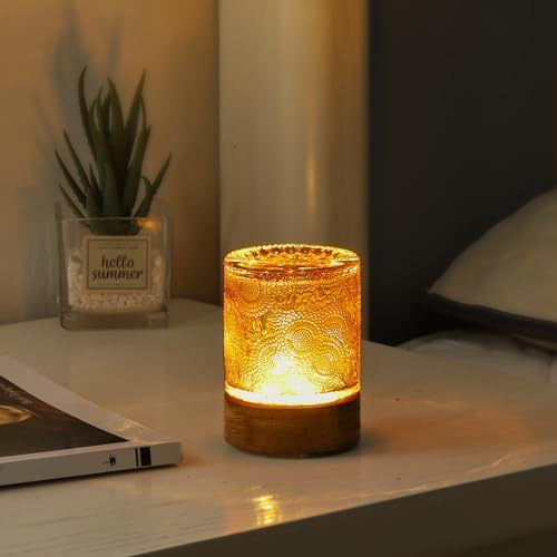 GZWANHANGMY Mini Soft Warm Light Lamp Battery Operated Portable Night