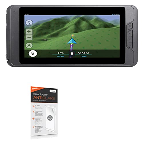 BoxWave Screen Protector Compatible with Magellan eXplorist TRX7 - ClearTouch Anti-Glare (2-Pack), Anti-Fingerprint Matte Film Skin for Magellan eXplorist TRX7