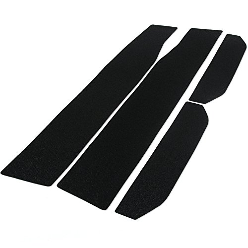 Red Hound Auto Custom Fit 2011-2017 Compatible With Honda Odyssey Door Sill Garnish Entry Guards Scratch 4Pc Kit Protector Paint Protection Scuff Threshold Shield #TOP29