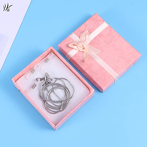 TOYANDONA Óculos de olho suporte de corda corrente de aço inoxidável cordões de óculos capa de rosto