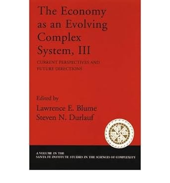 The Economy as an Evolving Complex System: v. 3: Current Perspectives
