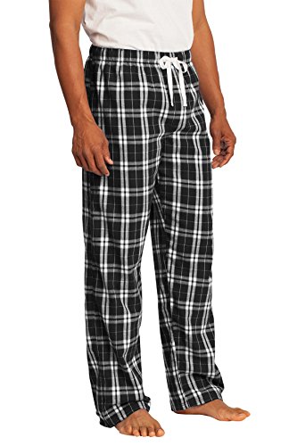 District Flannel Plaid Pant XL Black4
