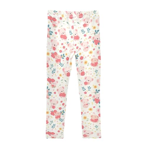 Koala Cute Baby Toddler Baby Girl Cotton Pants Stretch High Waisted Sweatpants Gym2