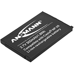 Bateria Casio Np 20 Ansmann 5022773 NP 20 - Batería de Ion de Litio para cámaras Digitales Minolta (3.7 V, 700 mAh)
