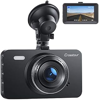 【4-6 Days Delivery】 Dash Cam, Crosstour 1080P Car DVR Dashboard Camera Full HD