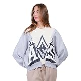 Ultra Game WNBA Official Womens Super Soft Showtime Crew Sweatshirt, Las Vegas Aces, Heather Gray, Small
