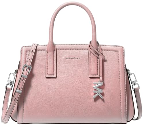 Image of Michael Kors Laila Small Satchel, Smokey Rose