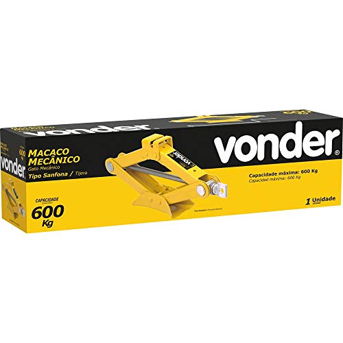 Macaco mecânico tipo sanfona 600 kgf Vonder