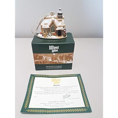 Lilliput Lane Glad Tidings, Made In England Cover